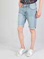 thumb-Показати інформацію про Джинсові Шорти Чоловічі Блакитні Cl1042720